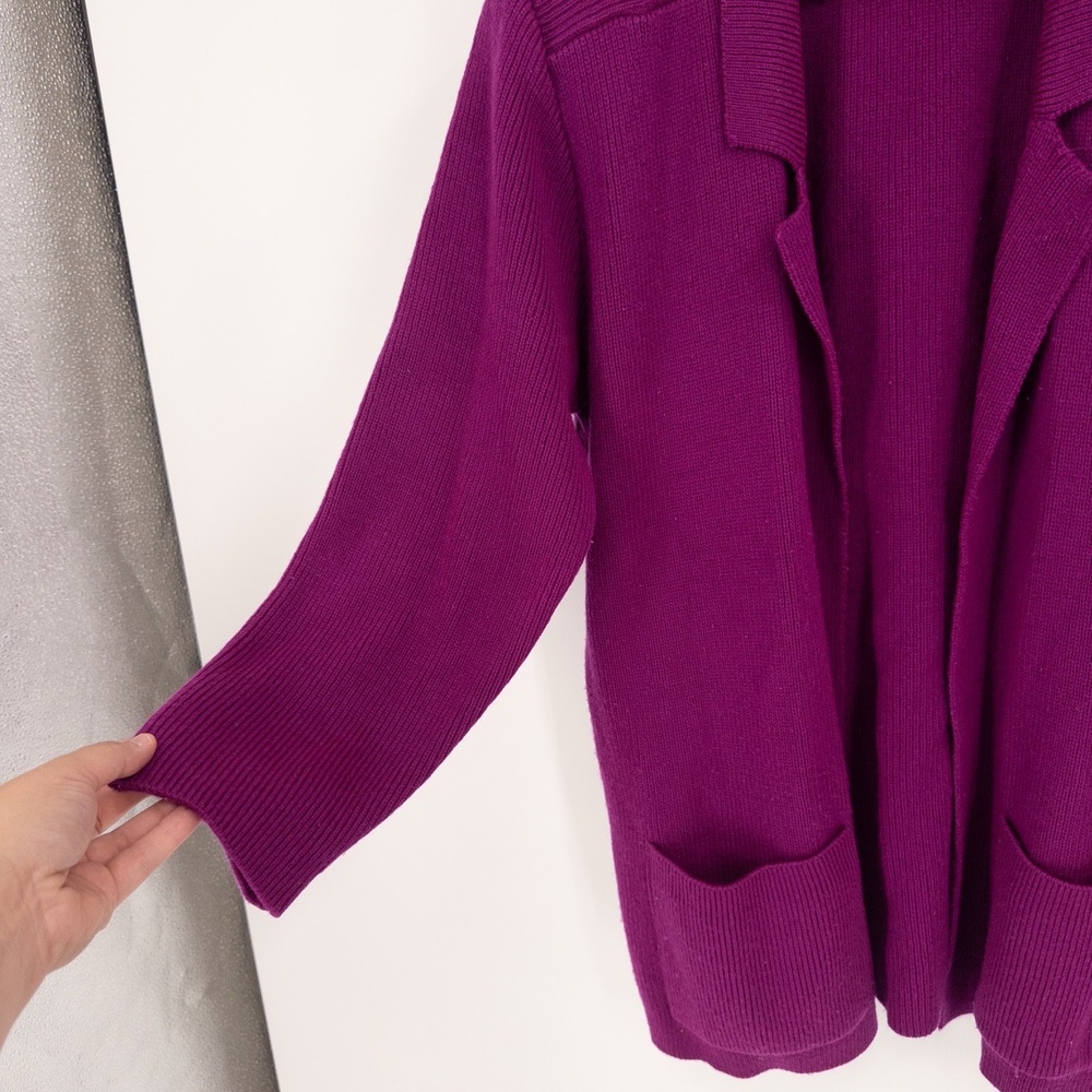 VTG Knit Cardigan Sweater Womens S Heavyweight Blazer Dopamine Art Teacher Retro - Picture 5 of 7